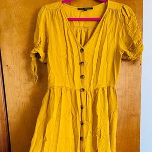 Yellow dress from One clothing